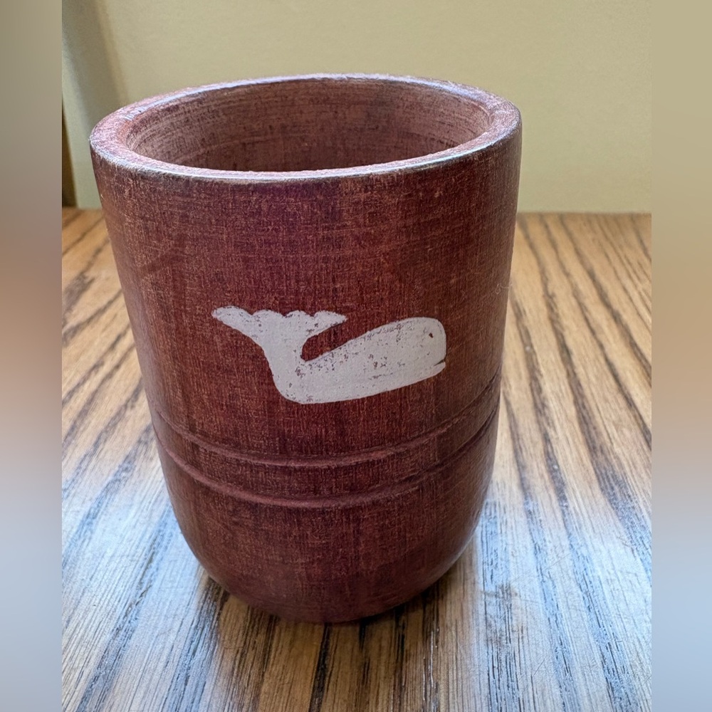Wooden Mortar and Pestle with whale decoration - Picture 7 of 8